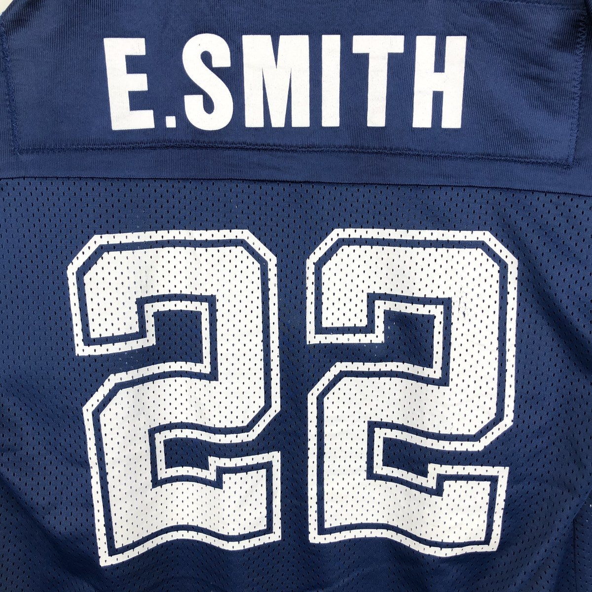 未使用品 NFL カウボーイズE.SMITH22 チャンピオンタグ ゲームシャツ 古着 90年代 チャンピオン Champion NFL DALLAS COWBOYS ダラス