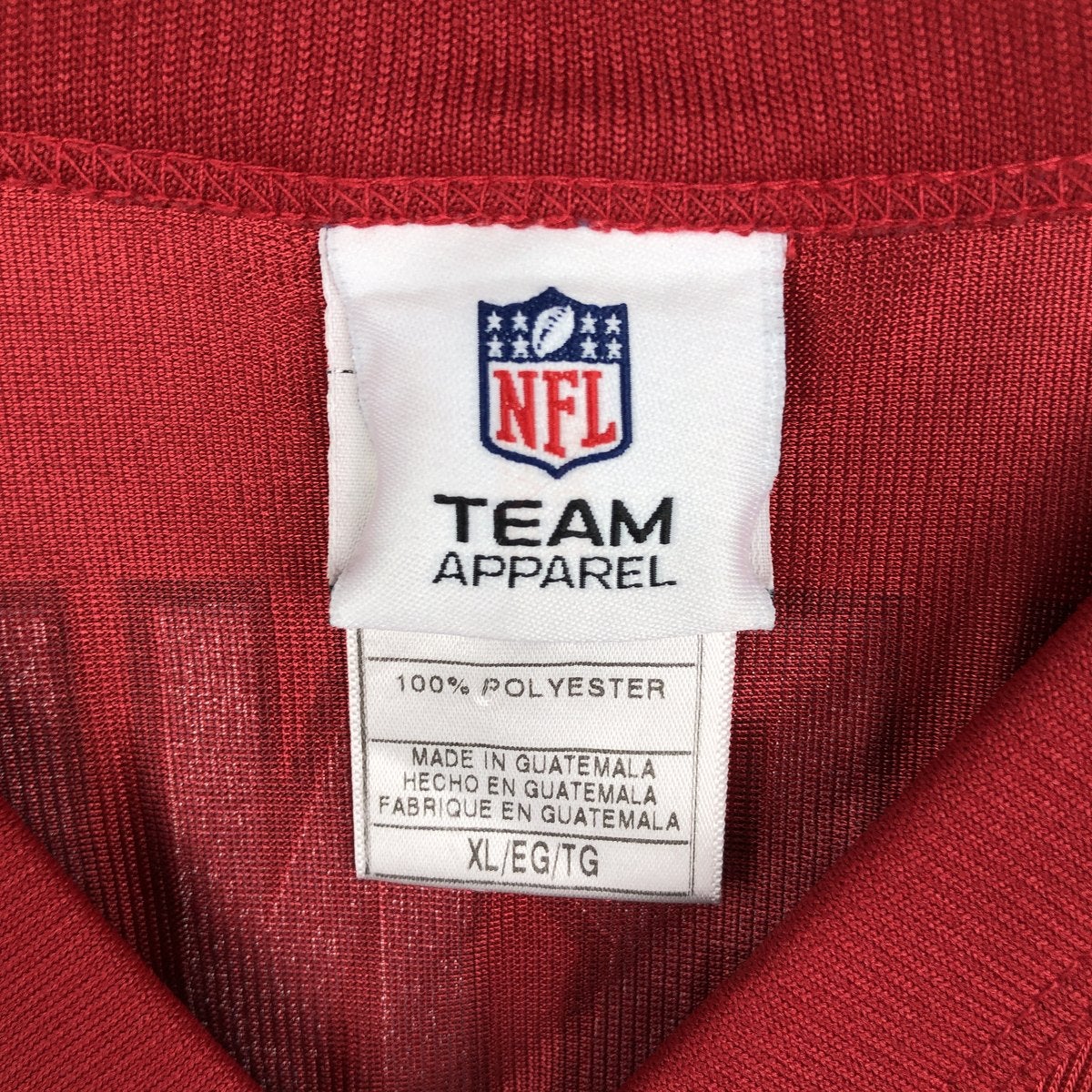 古着 NFL ARIZONA CARDINALS アリゾナカーディナルス ゲームシャツ V