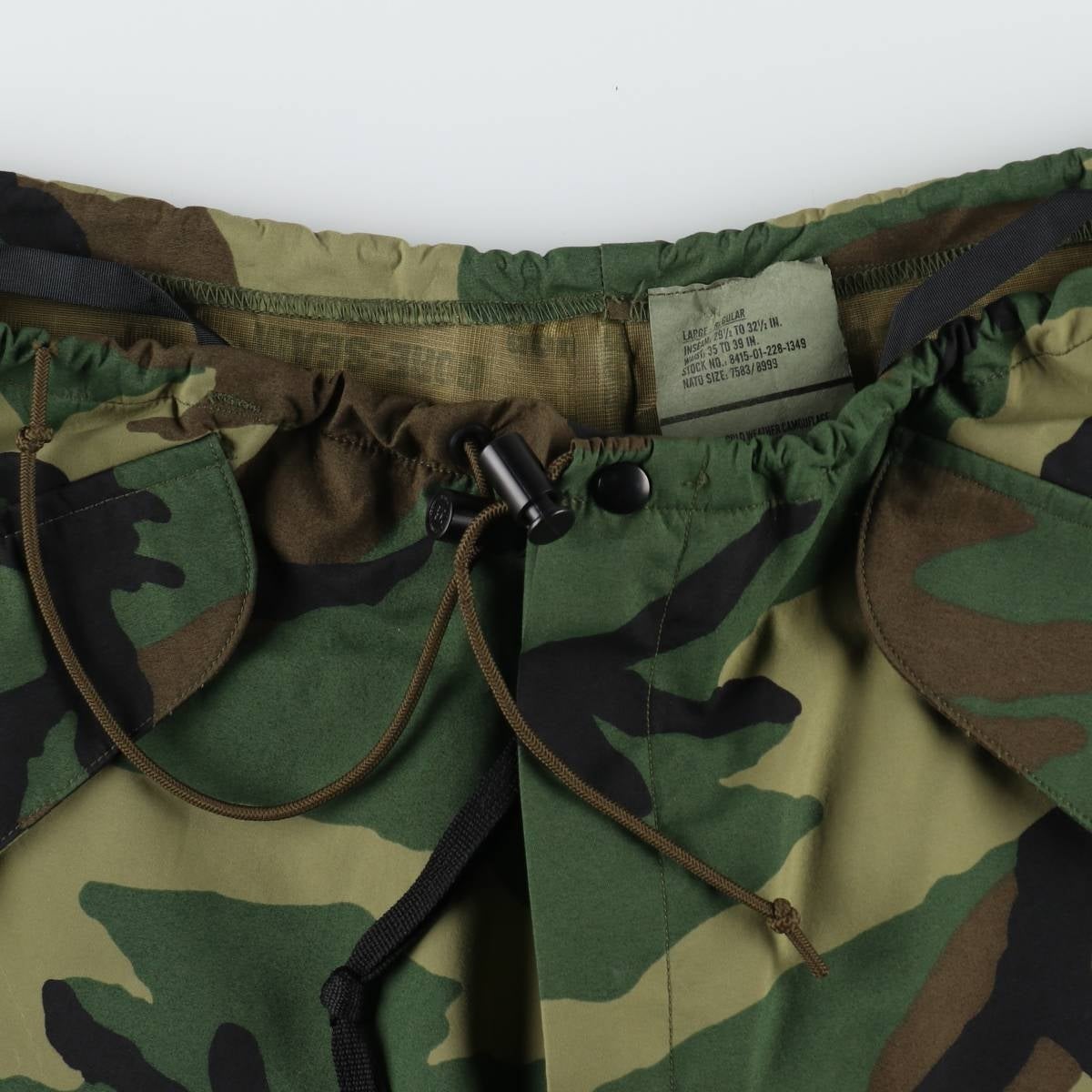 90s ヴィンテージ アメリカ軍 ゴアテックス レインパンツ ミリタリーパンツ MILITARY（ミリタリー） 実物 新品 米軍 コールドウェザー GORE-TEX