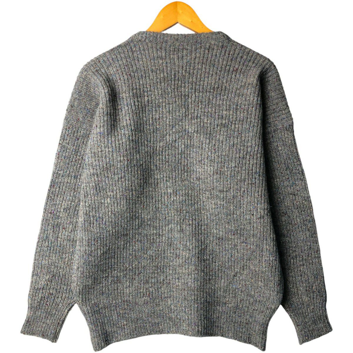 古着 アラン ペイン ALAN PAINE at-ease リブ編み ウールニット