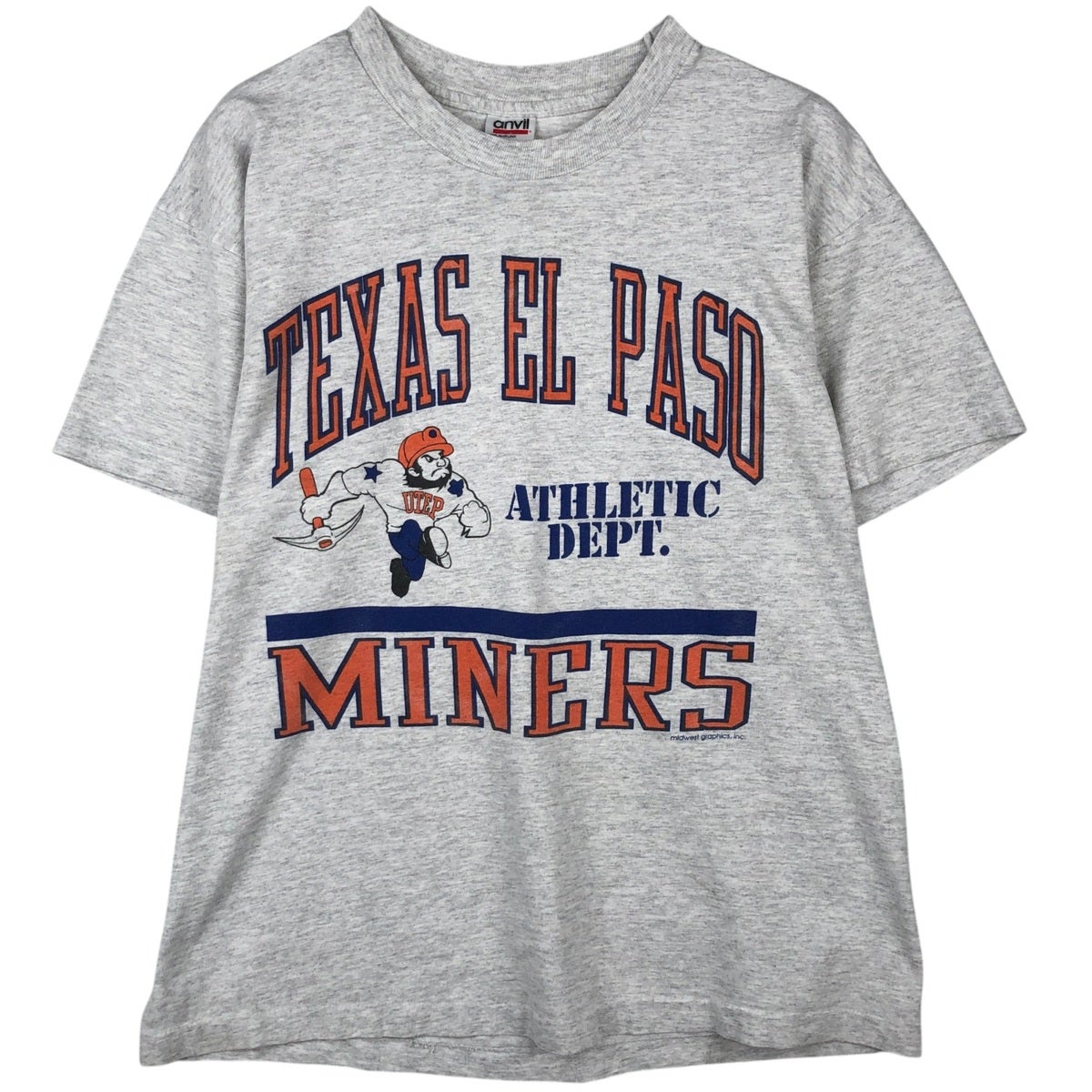 AmeriVINTAGE アンバーtee 古着 90年代 アンビル Anvil アドバタイジングTシャツ USA製 メンズXL