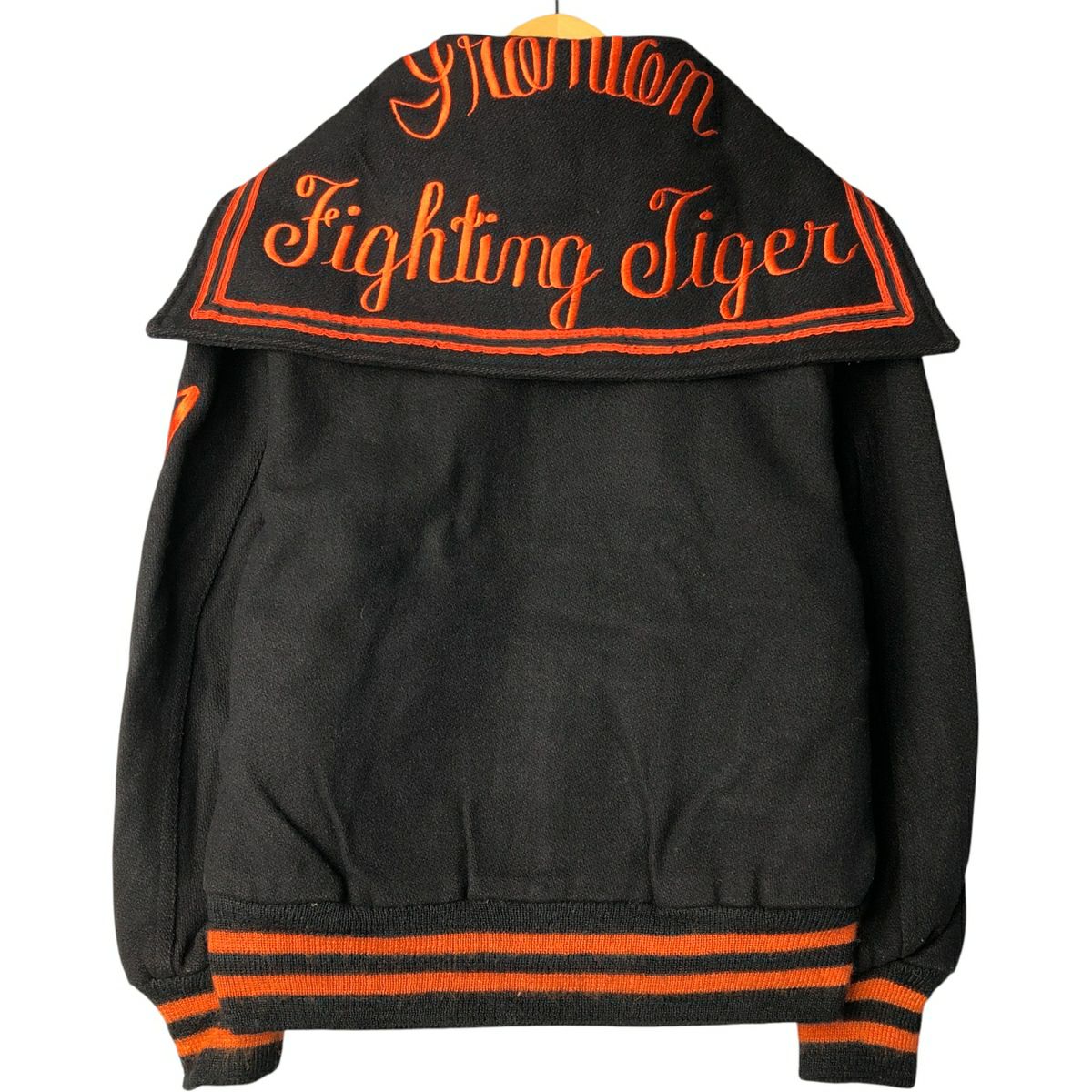 古着 70年代 KAYE BROS セーラーカラー ウールスタジャン アワード