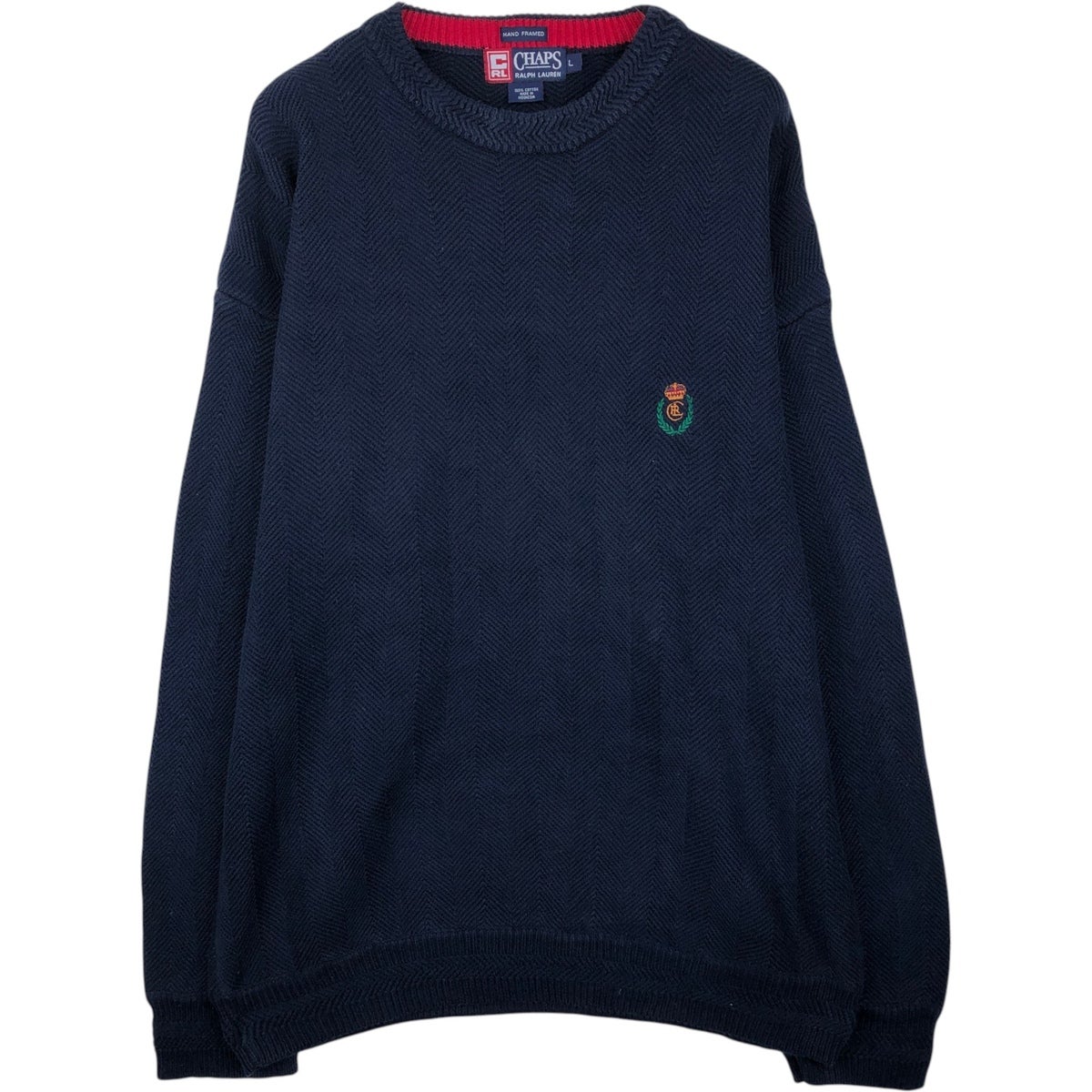古着 ラルフローレン Ralph Lauren CHAPS チャップス ヘリンボーン