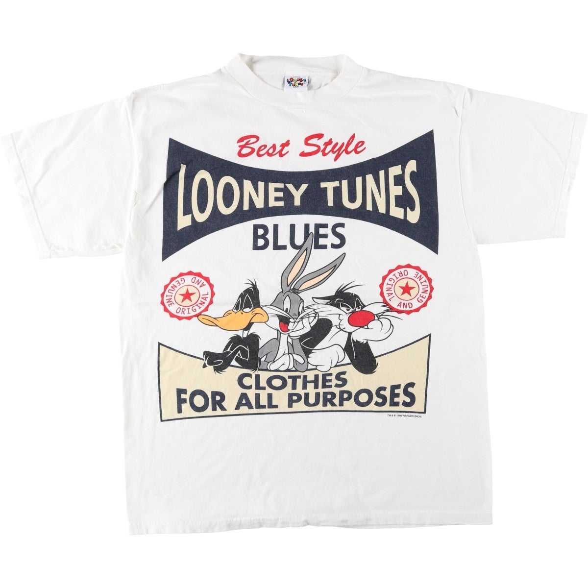 古着 90年代 LOONEY TUNES ルーニーテューンズ キャラクタープリントT