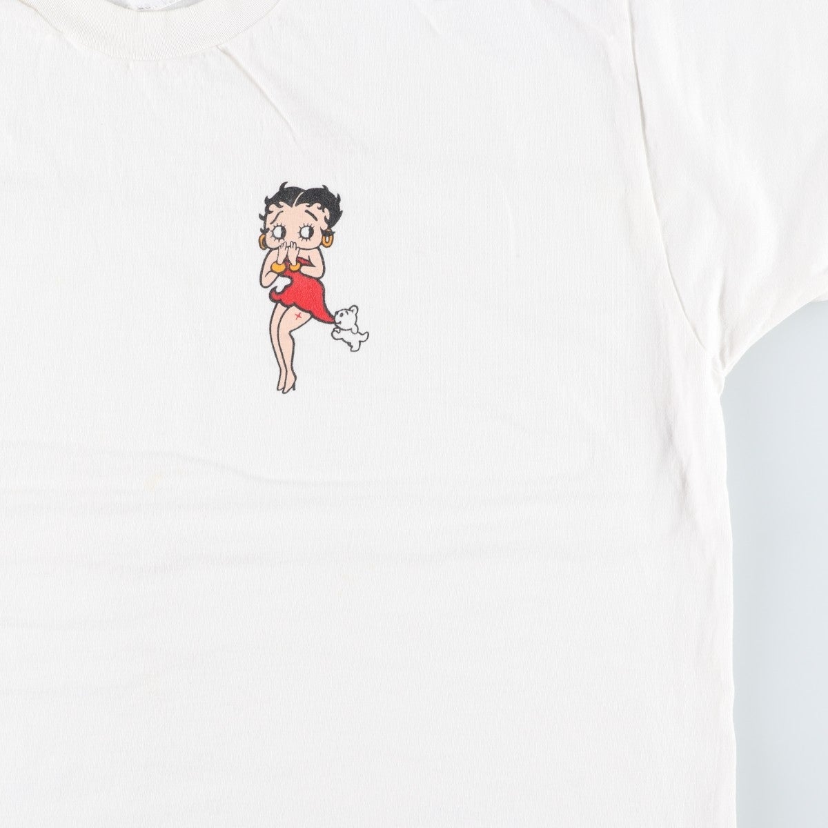古着 90年代 BETTY BOOP ベティブープ キャラクタープリントTシャツ