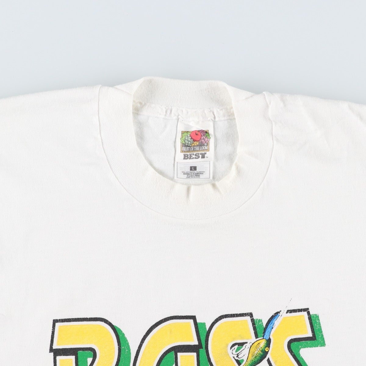 キッズビンテージ　usa 古着　トップス　セット売り　魚　フルーツ　総柄 古着 80s USA製 OP Ocean Pacific 魚×人 ポップ アート オールド