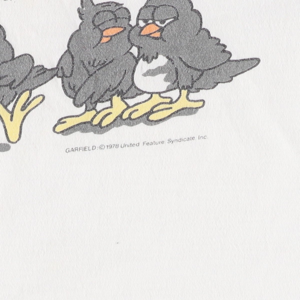 古着 ～90年代 GARFIELD ガーフィールド キャラクタープリントTシャツ