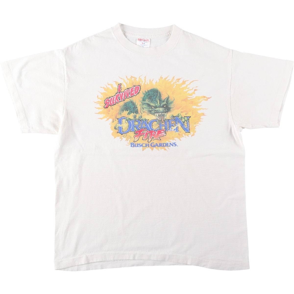 古着 90年代 Desert Prints 虎柄 タイガー柄 アニマルTシャツ USA製