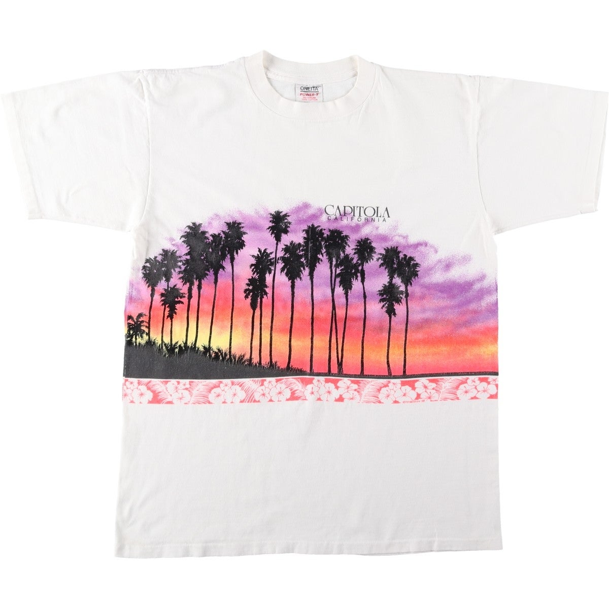 古着 90年代 オニータ ONEITA POWER-T プリントTシャツ USA製 メンズXL