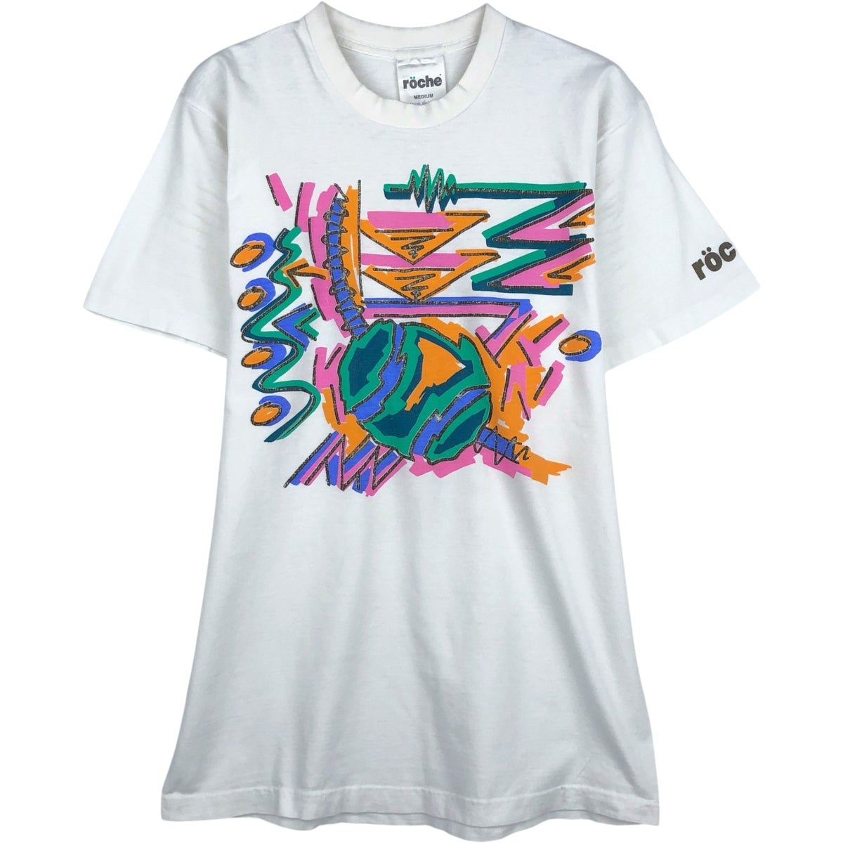 古着 90年代 J.DAVID アートTシャツ カナダ製 メンズL相当
