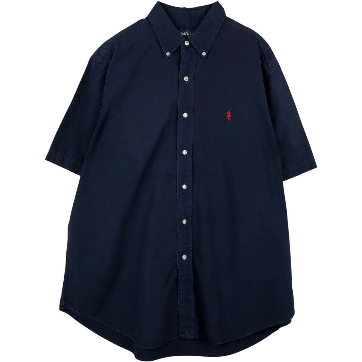 古着 ラルフローレン Ralph Lauren CUSTOM FIT ペイズリー柄 半袖