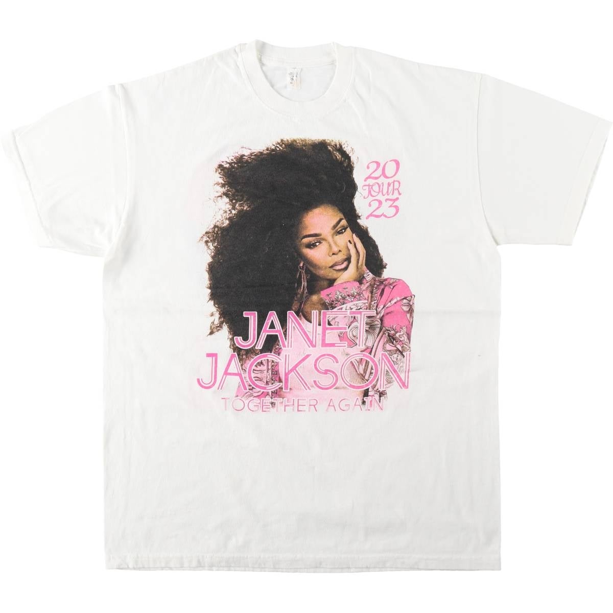 古着 JANET JACKSON ジャネットジャクソン バンドTシャツ バンT メンズ