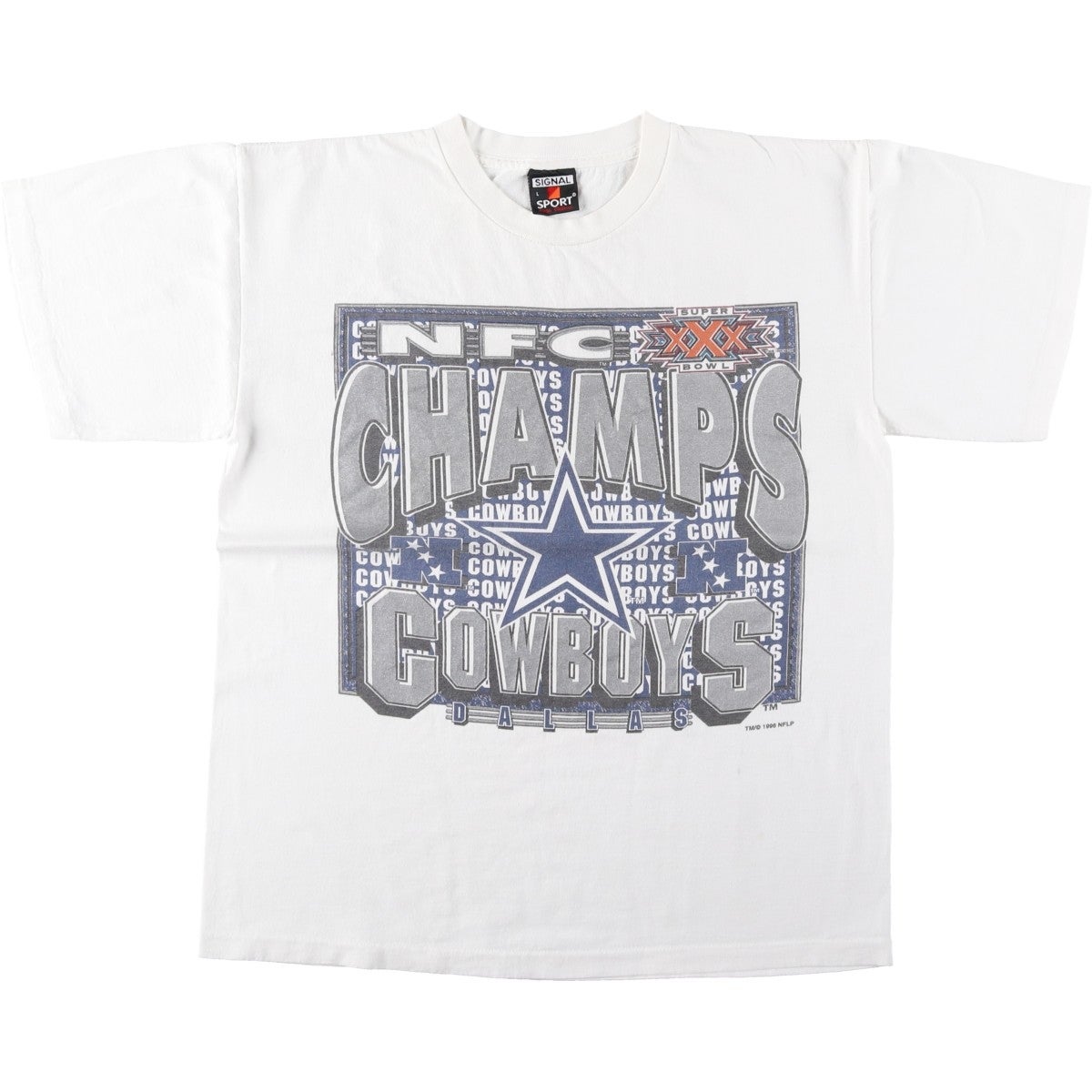 古着 90年代 SALEM SUPER BOWL XXVII 第27回スーパーボウル NFL DALLAS