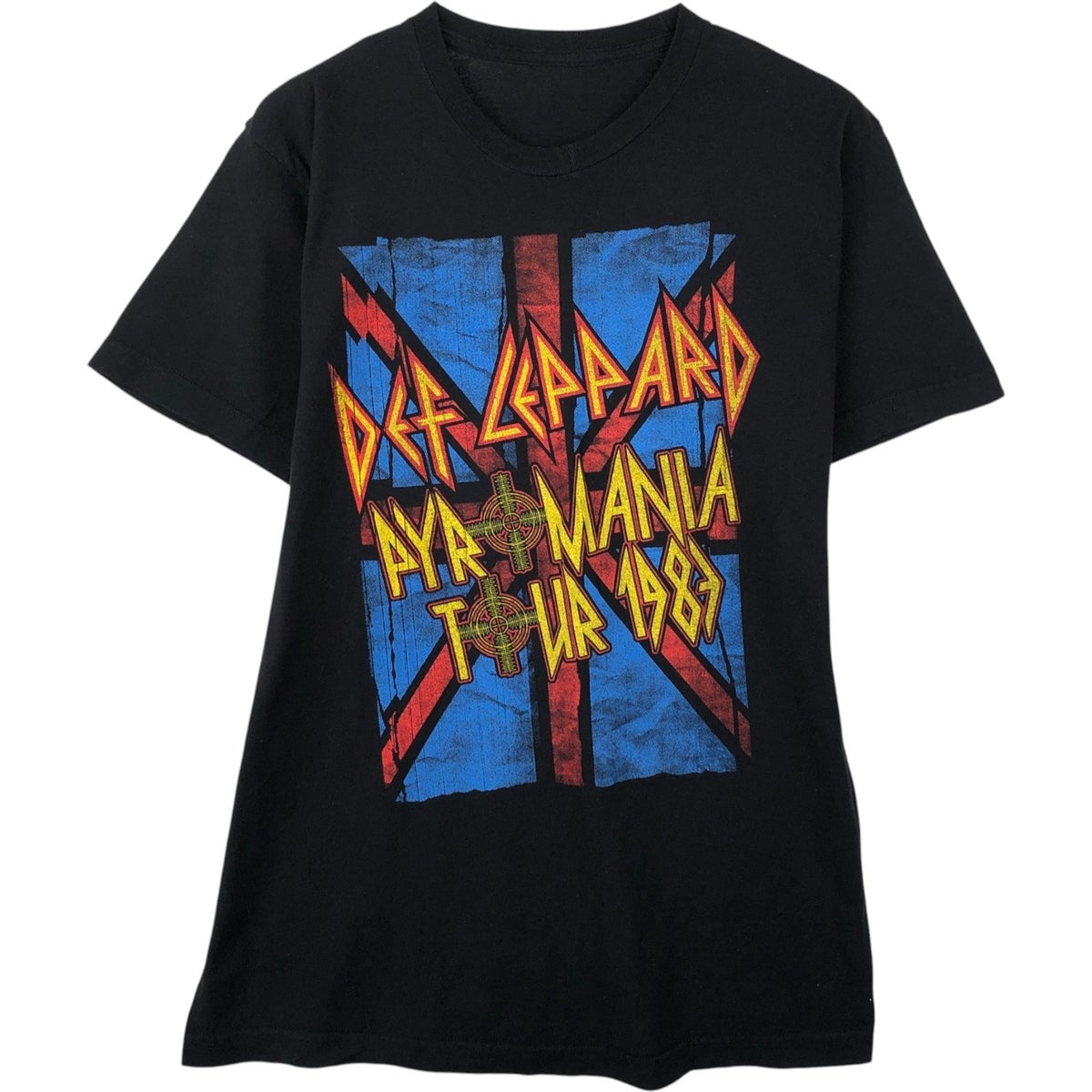 古着 DEF LEPPARD デフレパード バンドTシャツ バンT メンズS相当