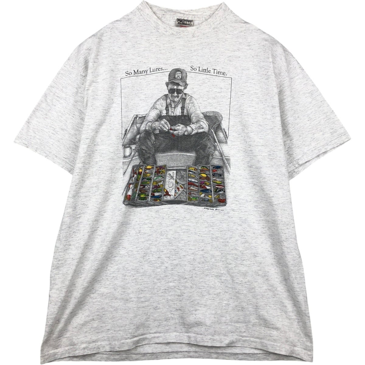 古着 90年代 オニータ ONEITA PowerPro プリントTシャツ USA製 メンズL