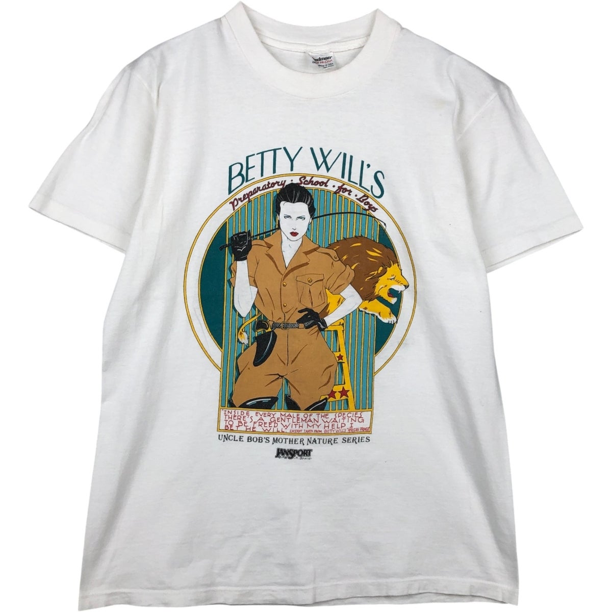 古着 90年代 ANDAZIA EINSTEIN アインシュタイン メッセージ 偉人T