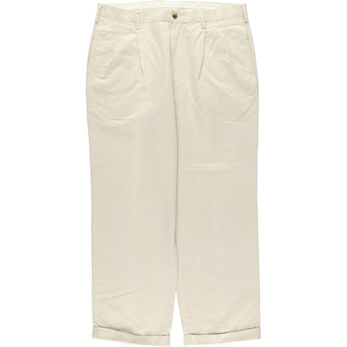 古着 Zanella ツータック ウールパンツ スラックス イタリア製 メンズ