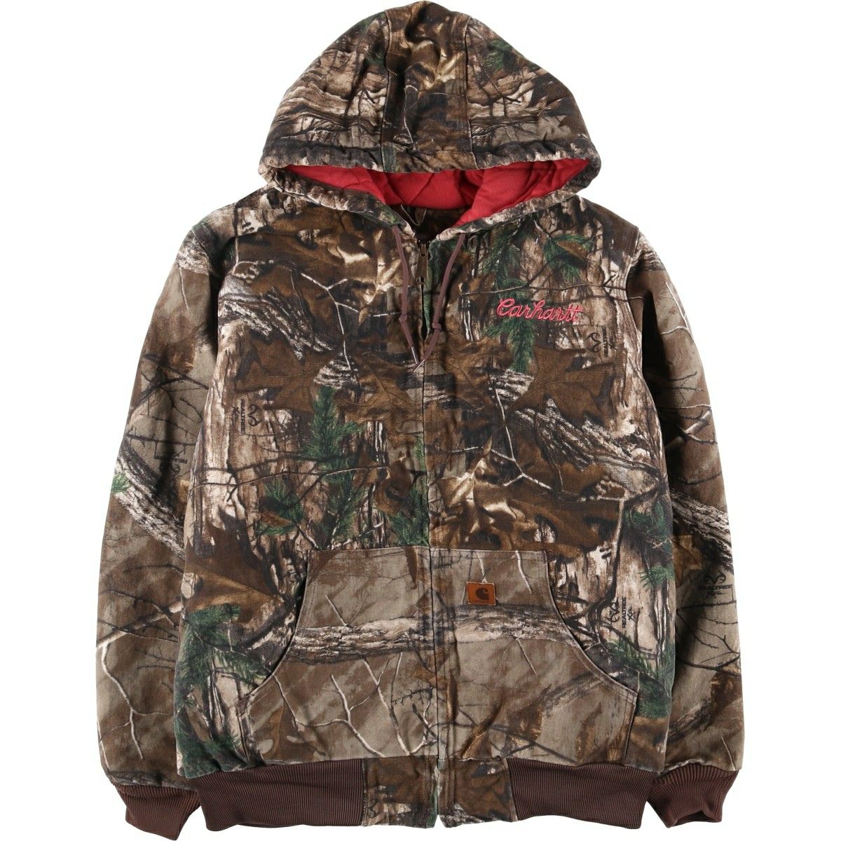 古着 00年代 カーハート Carhartt アクティブジャケット 迷彩柄 リアル