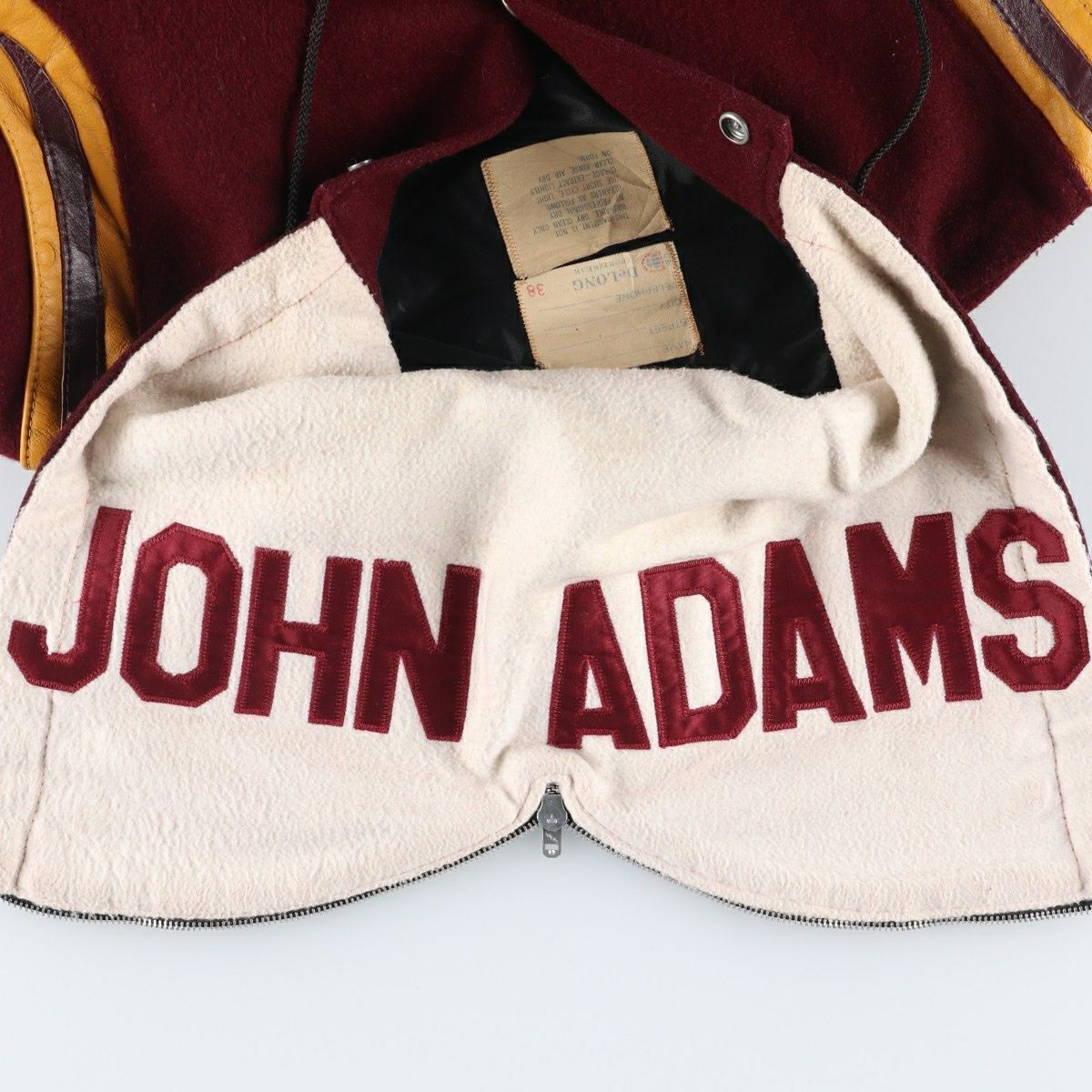 古着 70～80年代 デロング DeLONG フード付き セーラーカラー ウール