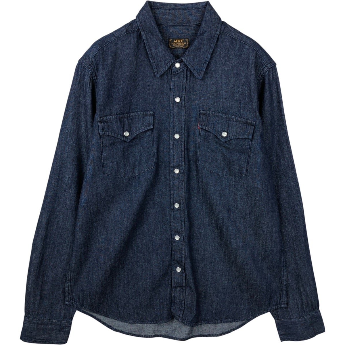 古着 リーバイス Levis STANDARD FIT 長袖 デニム ウエスタンシャツ