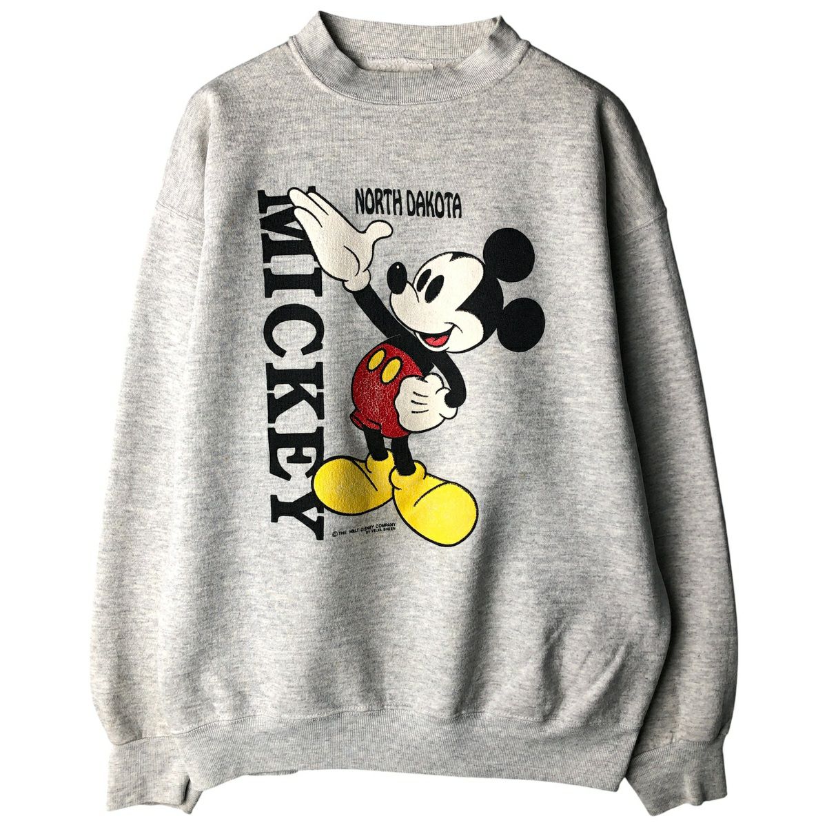 古着 MICKEY MOUSE ミッキーマウス キャラクタースウェットシャツ