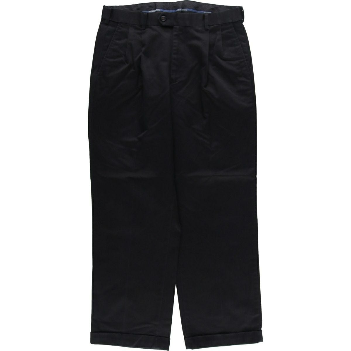 古着 Zanella ツータック ウールパンツ スラックス イタリア製 メンズ