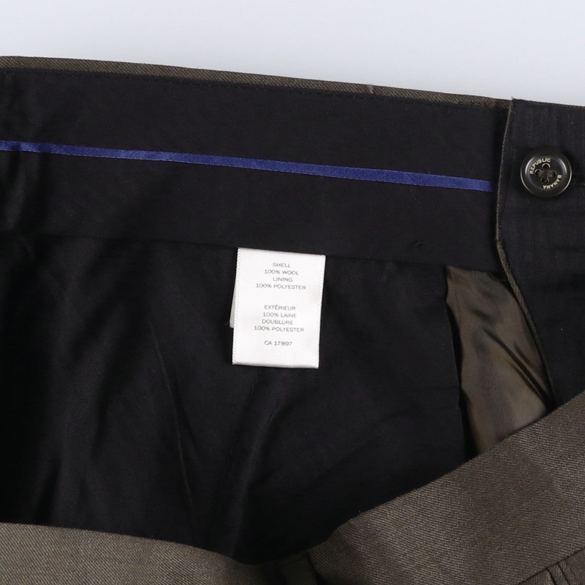 古着 00年代 バナナリパブリック BANANA REPUBLIC ウールパンツ