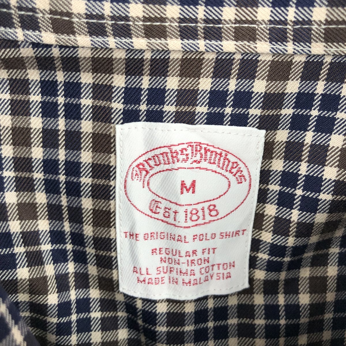 古着 ブルックスブラザーズ Brooks Brothers Est.1818 長袖 ボタン