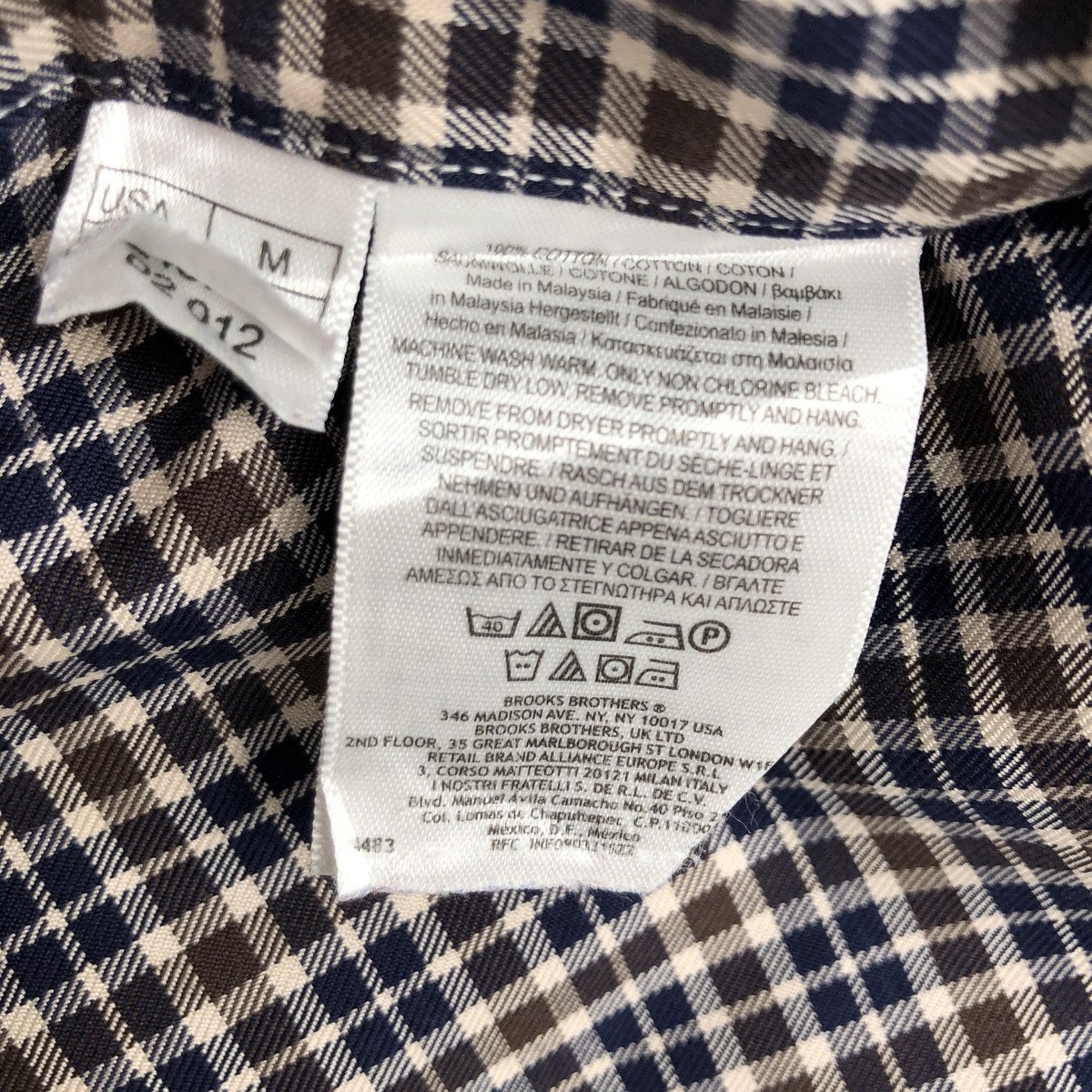 古着 ブルックスブラザーズ Brooks Brothers Est.1818 長袖 ボタン