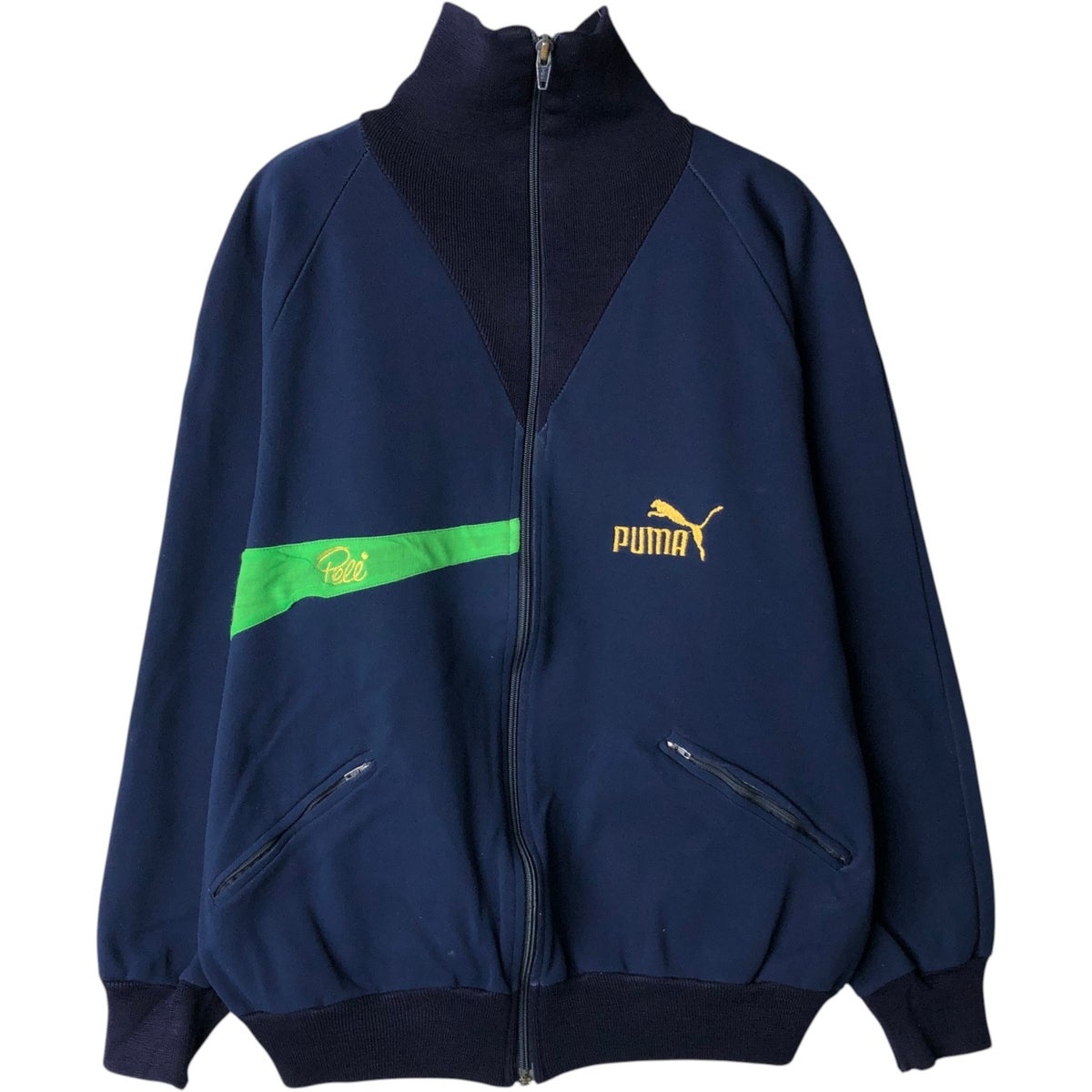 古着 80～90年代 プーマ PUMA ジャージ トラックジャケット メンズM