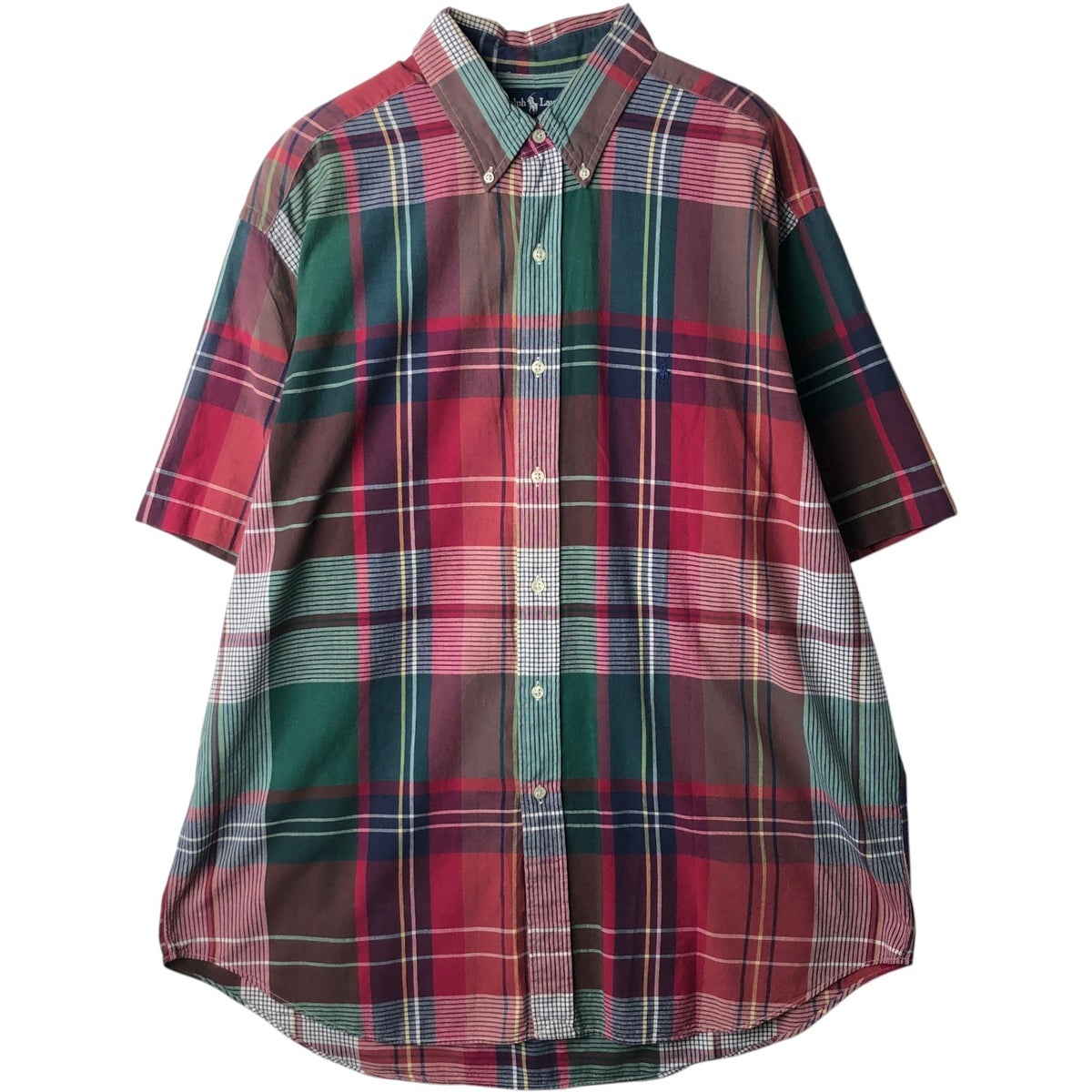 古着 00年代 ラルフローレン Ralph Lauren BLAKE 半袖 ボタンダウン
