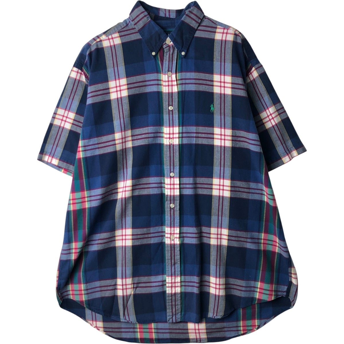 古着 00年代 ラルフローレン Ralph Lauren BLAKE 半袖 ボタンダウン