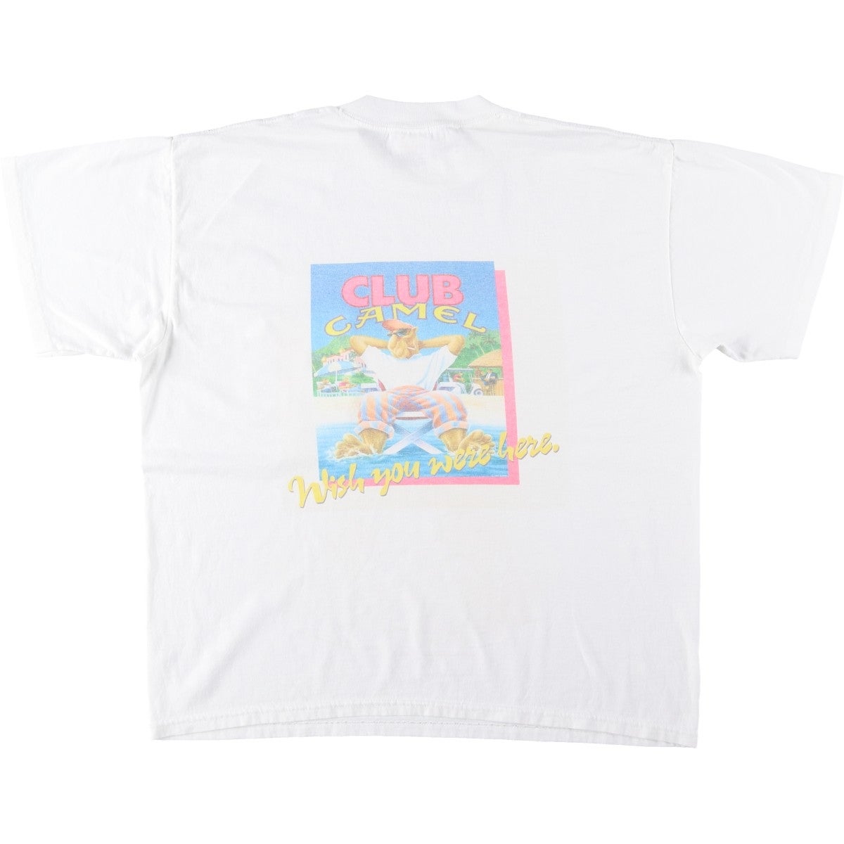 古着 90年代 KINGSTREEKNITS CAMEL キャメル アドバタイジングTシャツ