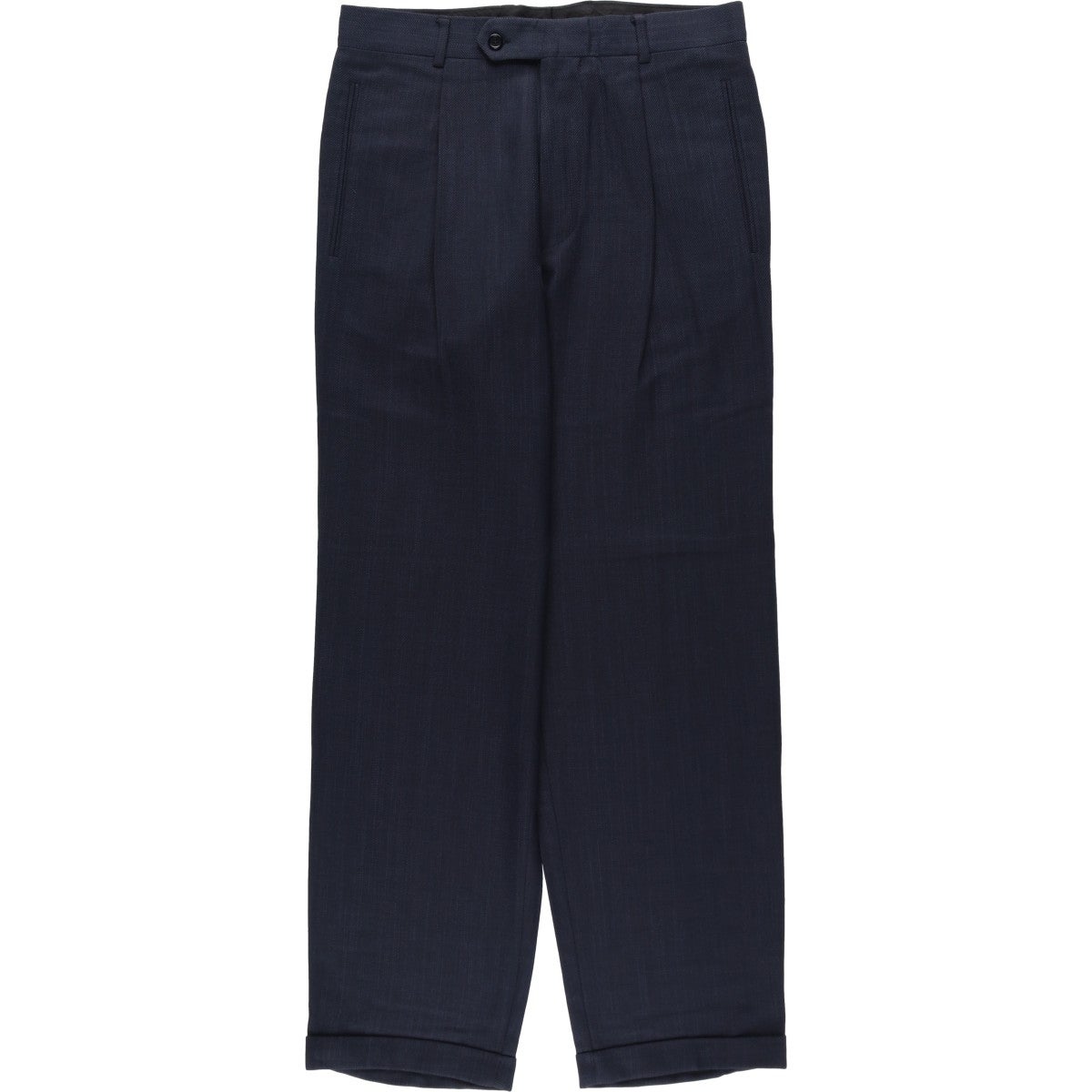 古着 GEOFFREY BEENE ワンタック スラックスパンツ メンズw34相当