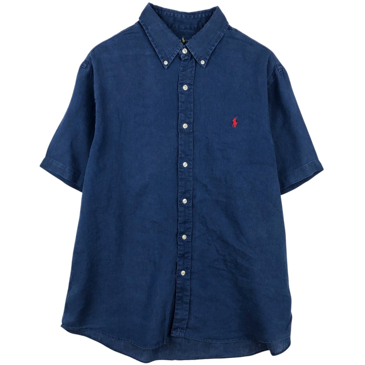 古着 ラルフローレン Ralph Lauren RALPH LAUREN CLASSIC FIT RL UNTUCKED FIT ボタンダウン 半袖 シャンブレーシャツ メンズXXL相当/eaa655848 古着 ラルフローレン Ralph Lauren CLASSIC FIT RL UNTUCKED FIT シア