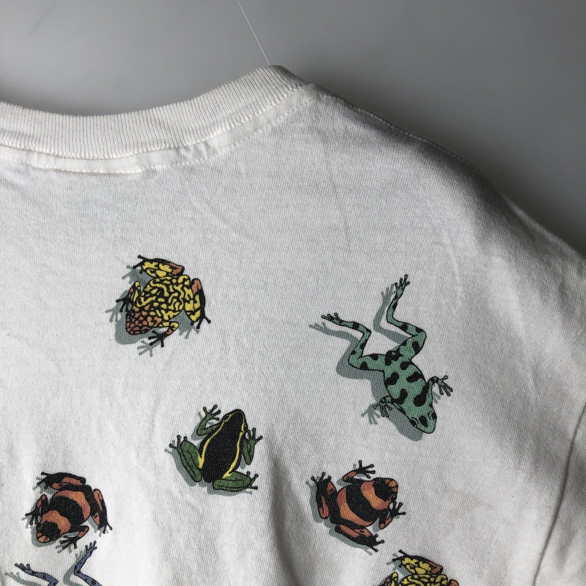 古着 90年代 Harborside Graphics カエル柄 アニマルTシャツ USA製