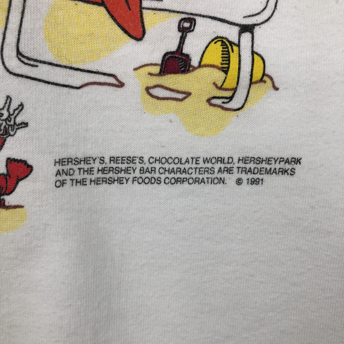 古着 90年代 Skimmers HERSHEYS ハーシーズ アドバタイジングTシャツ