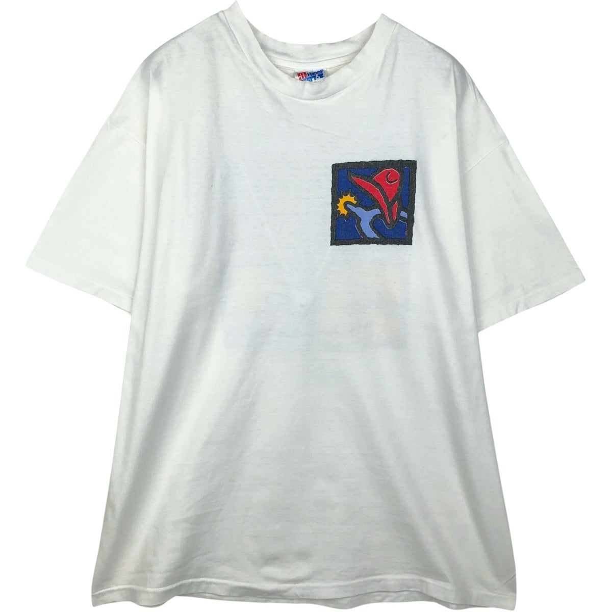 古着 90年代 ヘインズ Hanes CLAUDE MONET モネ 睡蓮 アートTシャツ
