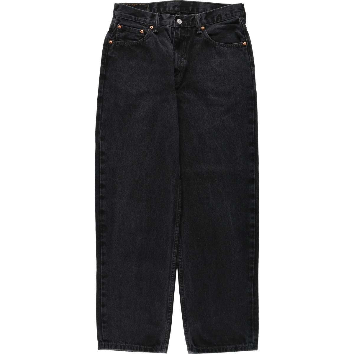 古着 ディーゼル DIESEL SAFADO ブラックデニム ストレートデニム