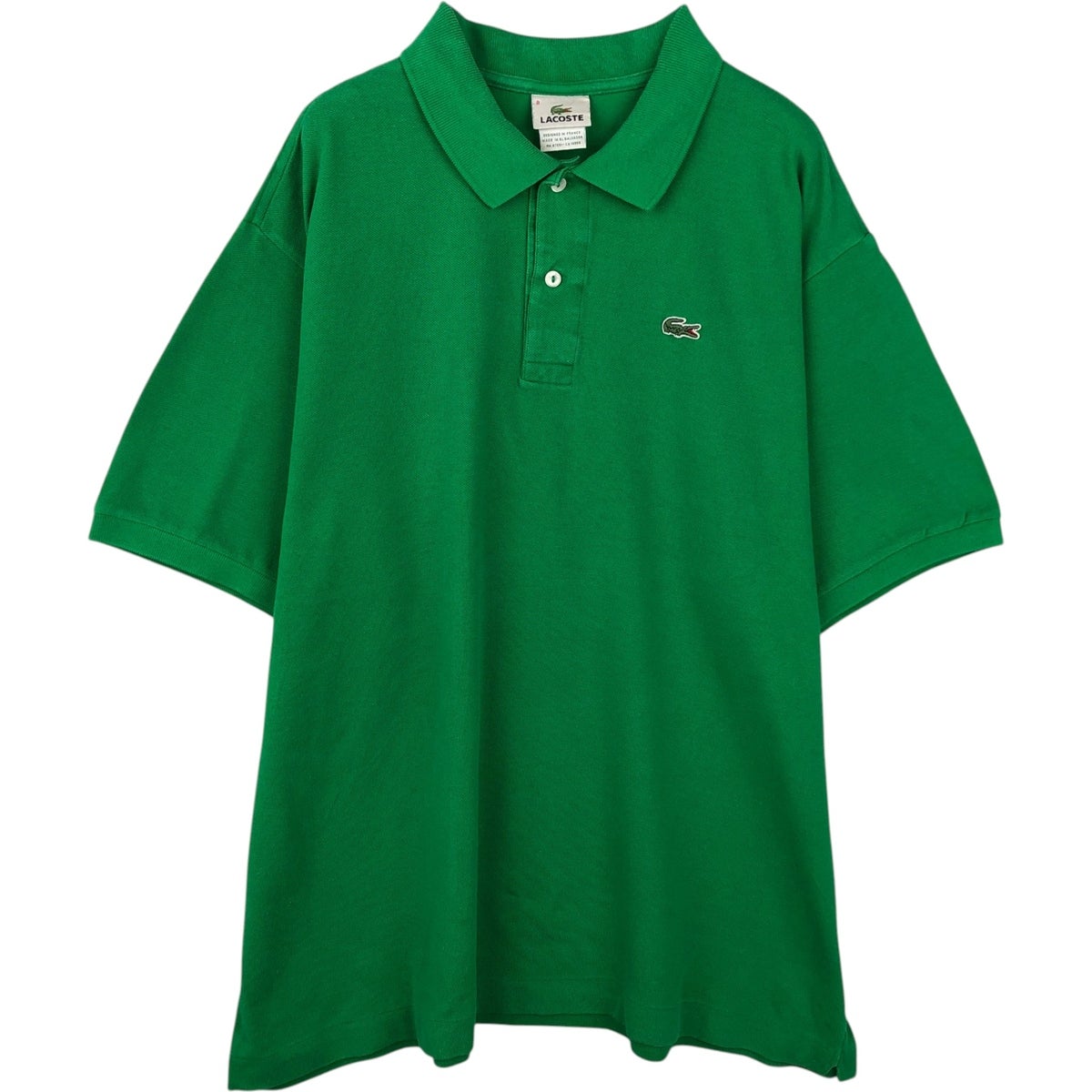 80sフランス製 LACOSTE ラコステ ポロシャツ サイズ6ヴィンテージ 古着 ～80年代 ラコステ LACOSTE CHEMISE フレンチラコステ 長袖
