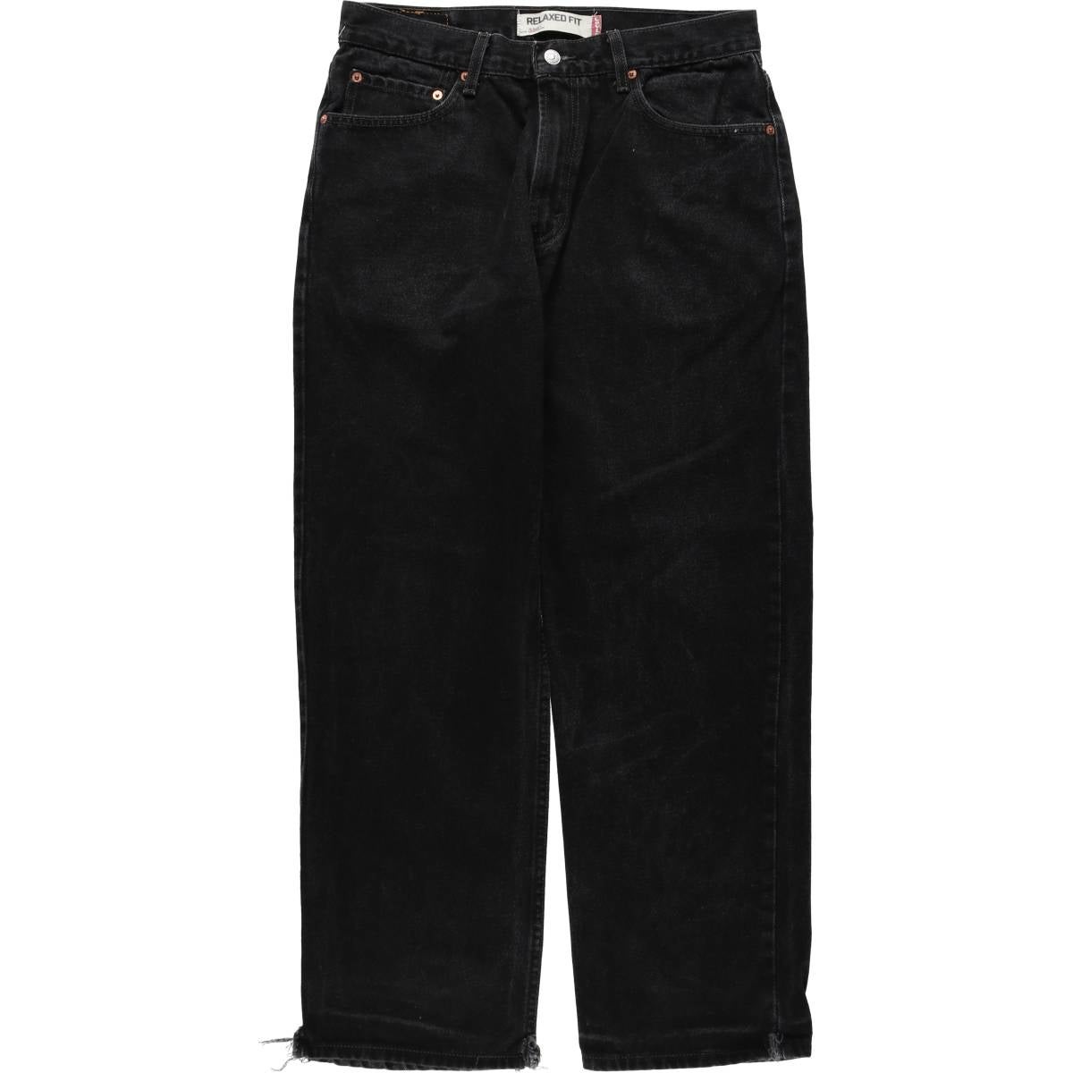 リーバイス550 Levis W31 ブラックデニム 古着 00s 20015 古着 00年代 リーバイス Levis 550 RELAXED FIT ブラックデニム