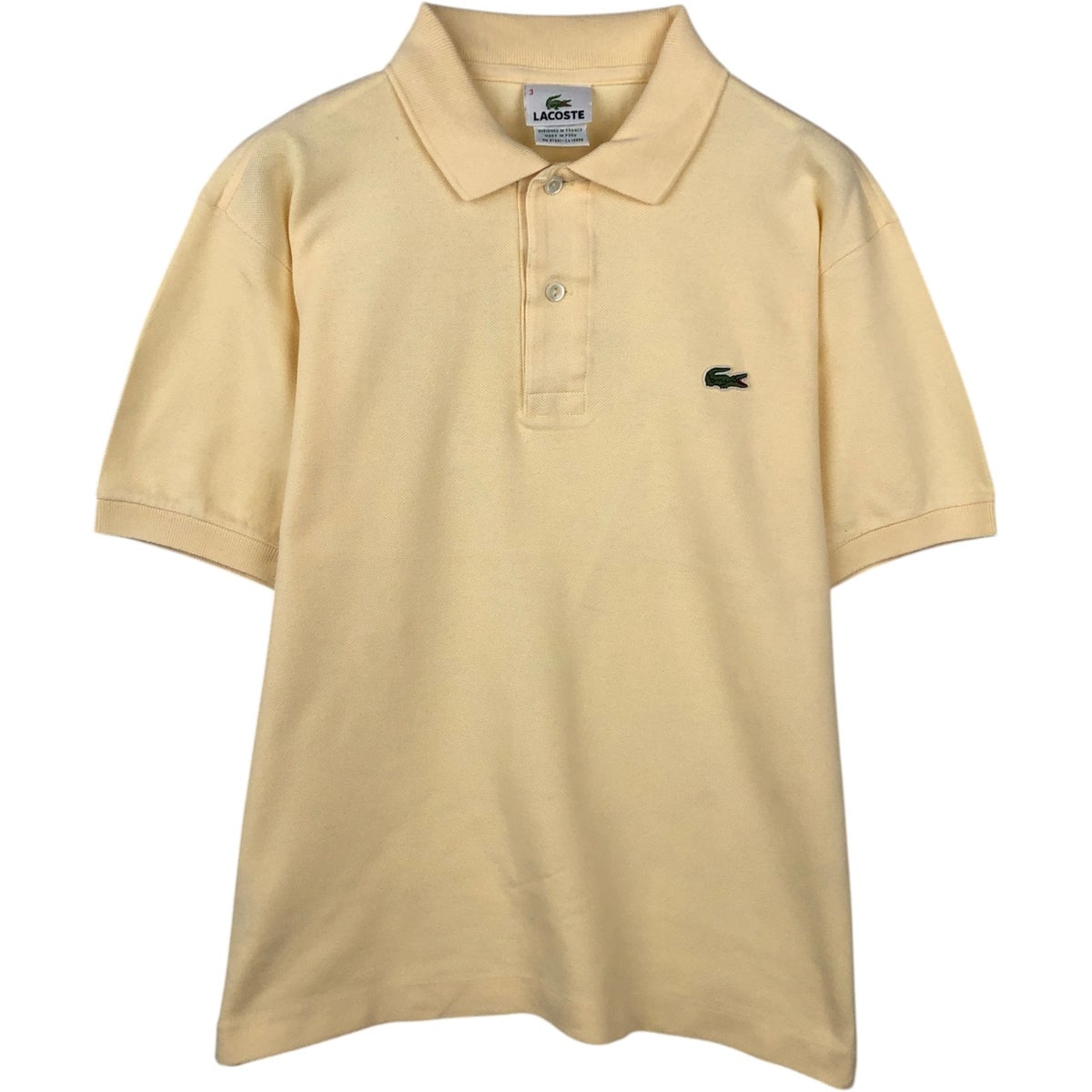 古着 ～80年代 ラコステ LACOSTE CHEMISE フレンチラコステ 長袖