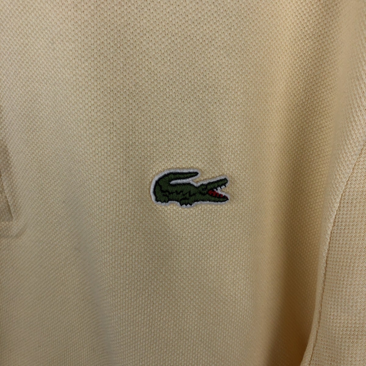 古着 90年代 ラコステ LACOSTE フランス企画 半袖 ポロシャツ 3 メンズ