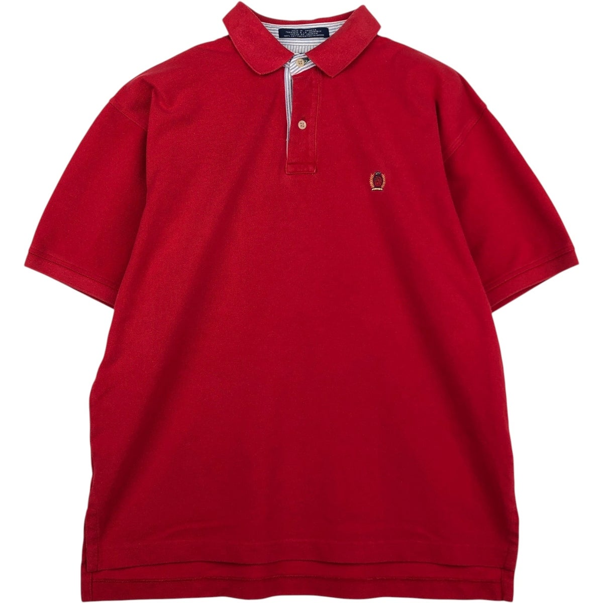 古着 トミーヒルフィガー TOMMY HILFIGER 半袖 ポロシャツ メンズM相当