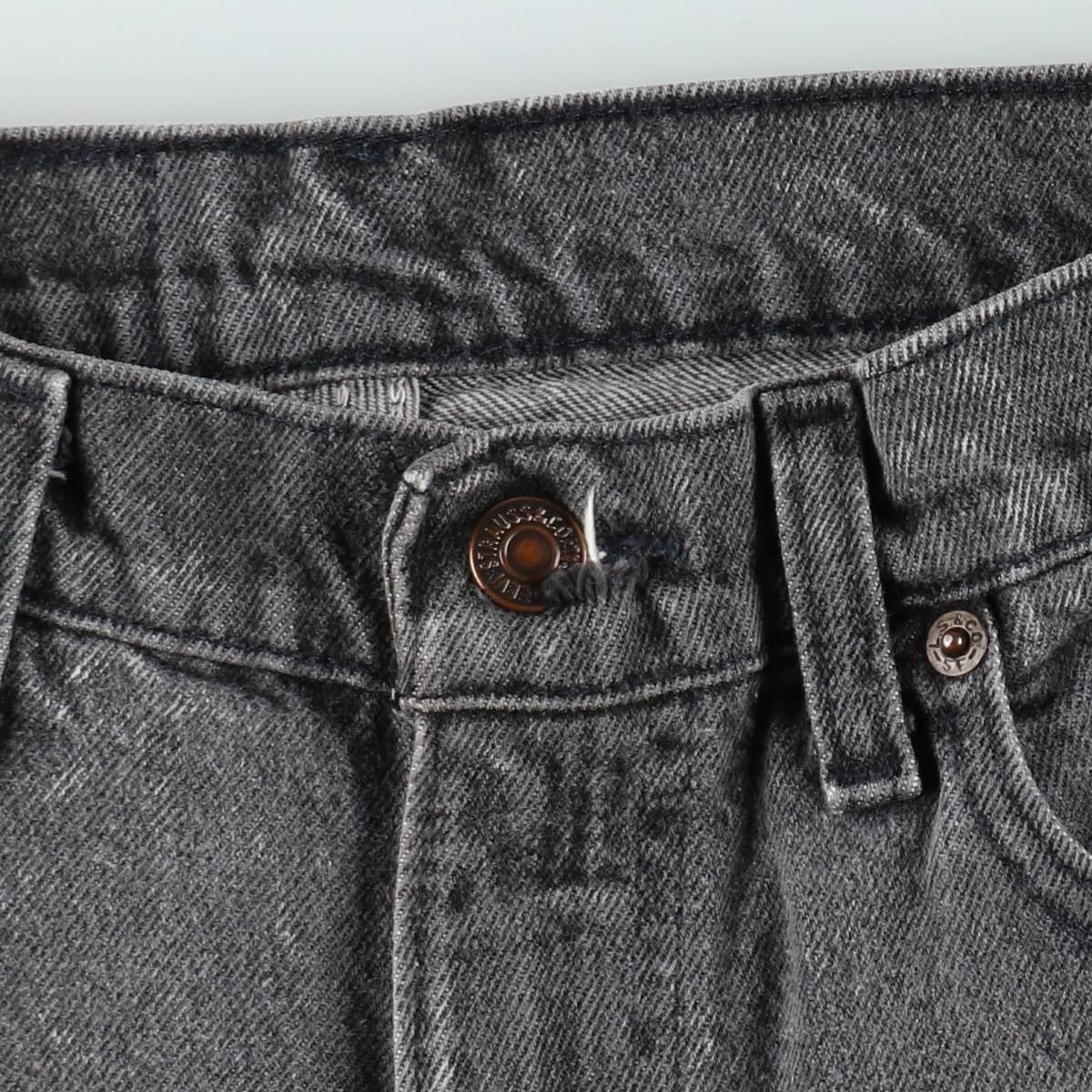 古着 90年代 リーバイス Levis 550-0253 ブラックデニム テーパード