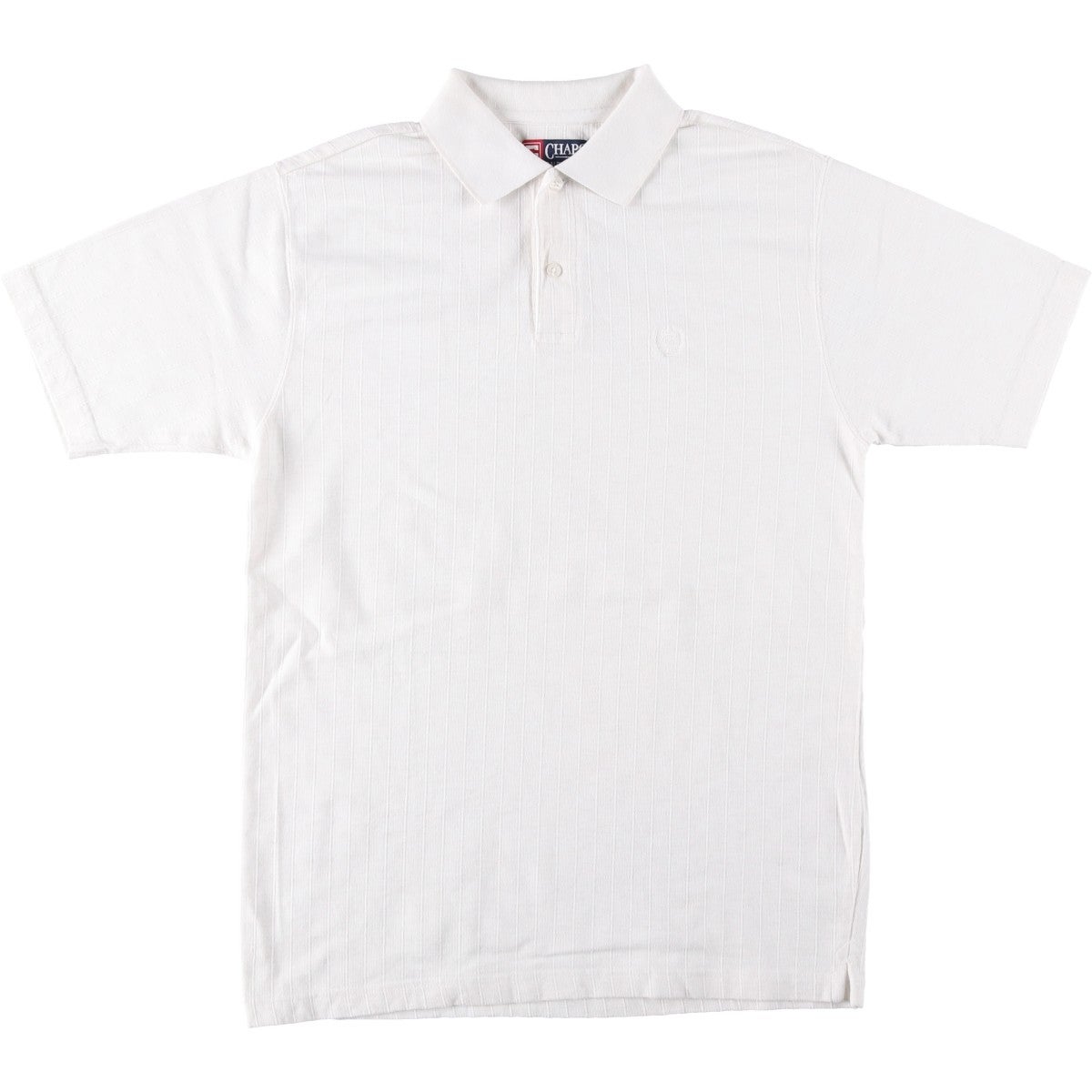 ポロ・ラルフ・ローレン ホワイトポロシャツ 古着 ラルフローレン Ralph Lauren CHAPS チャップス 半袖 ポロシャツ