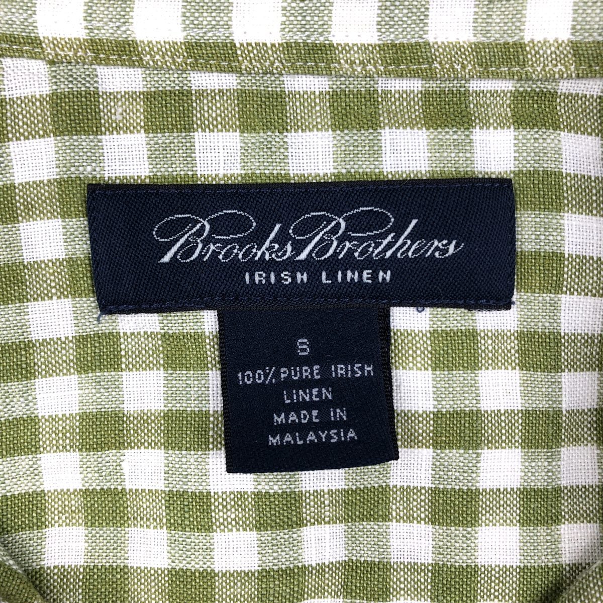 古着 ブルックスブラザーズ Brooks Brothers チェック柄 ギンガム