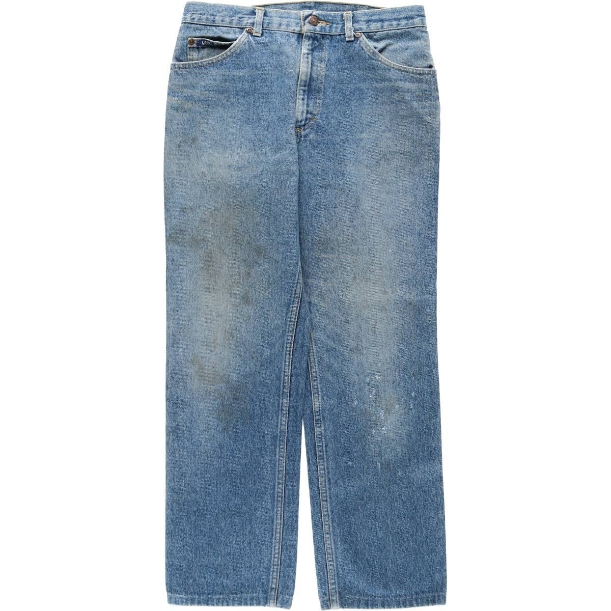 古着 リー Lee DUNGAREES デニム ペインターパンツ レディースL(w28