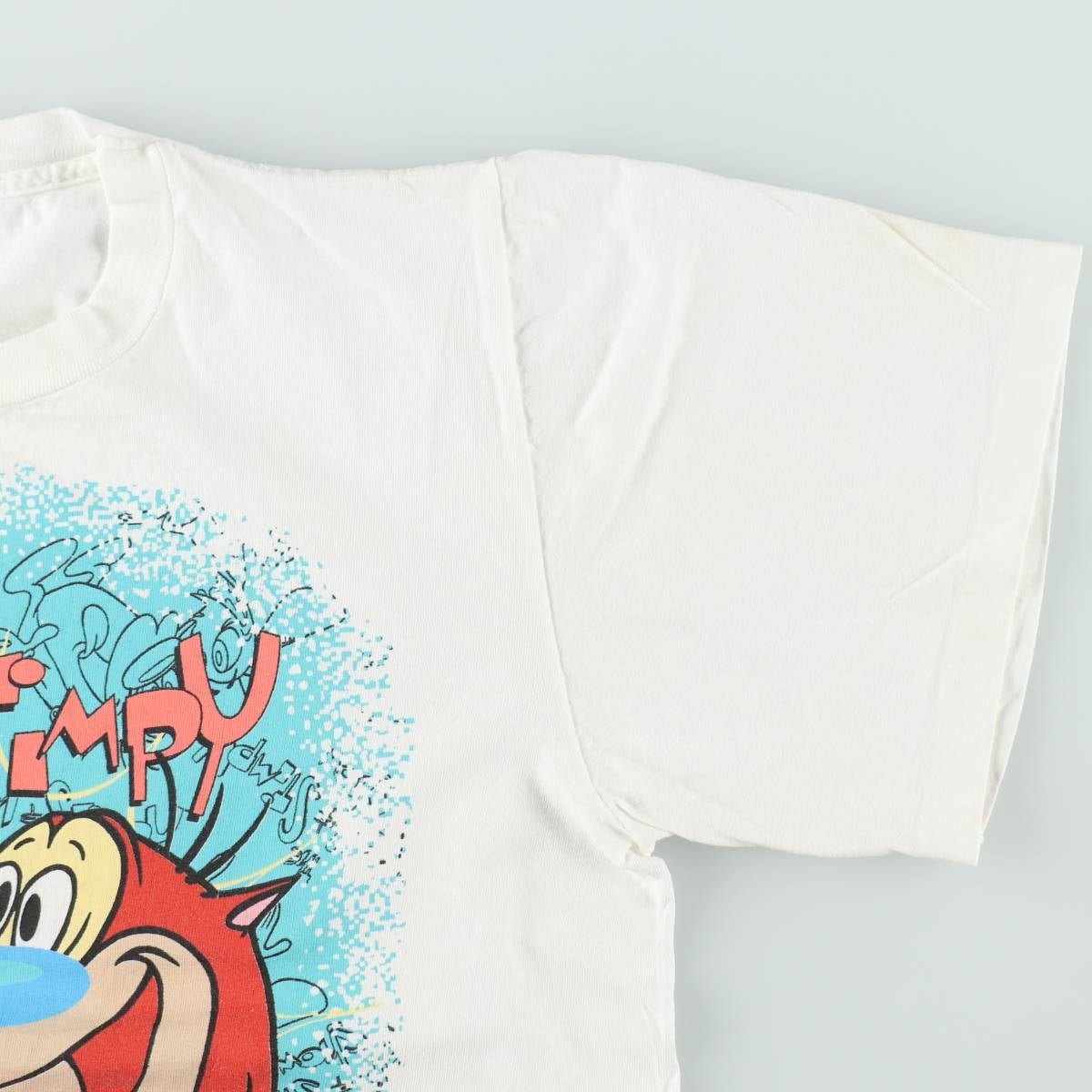 古着 90年代 Ren&Stimpy レンとスティンピー キャラクタープリントT