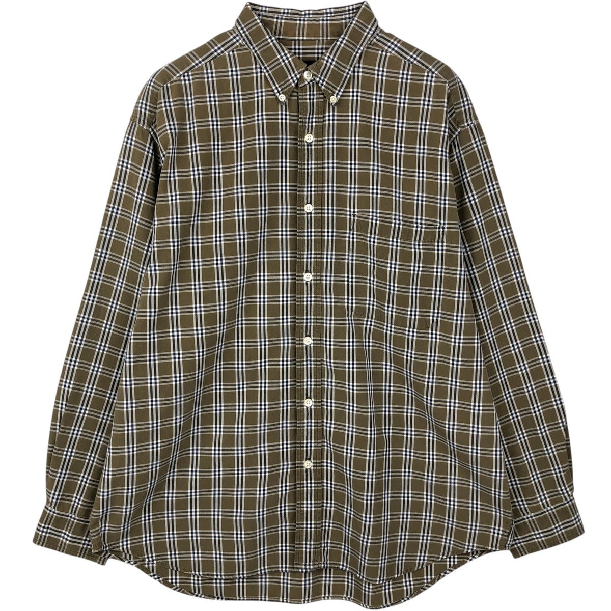 古着 ～00年代 エディーバウアー Eddie Bauer チェック柄 長袖